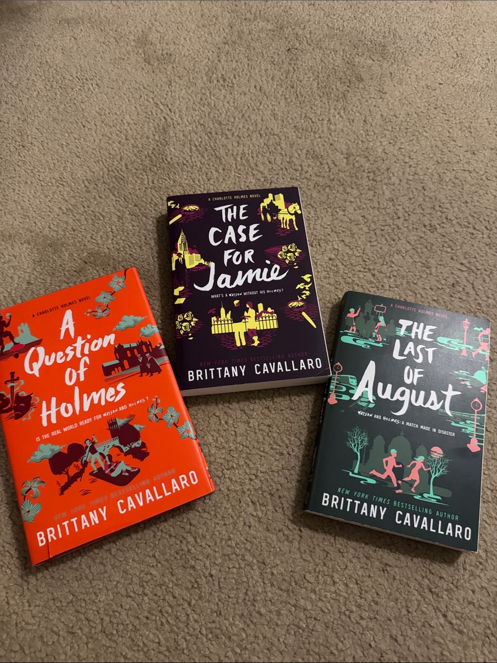 Pack of 3 Books (Author - Brittany Cavallaro)